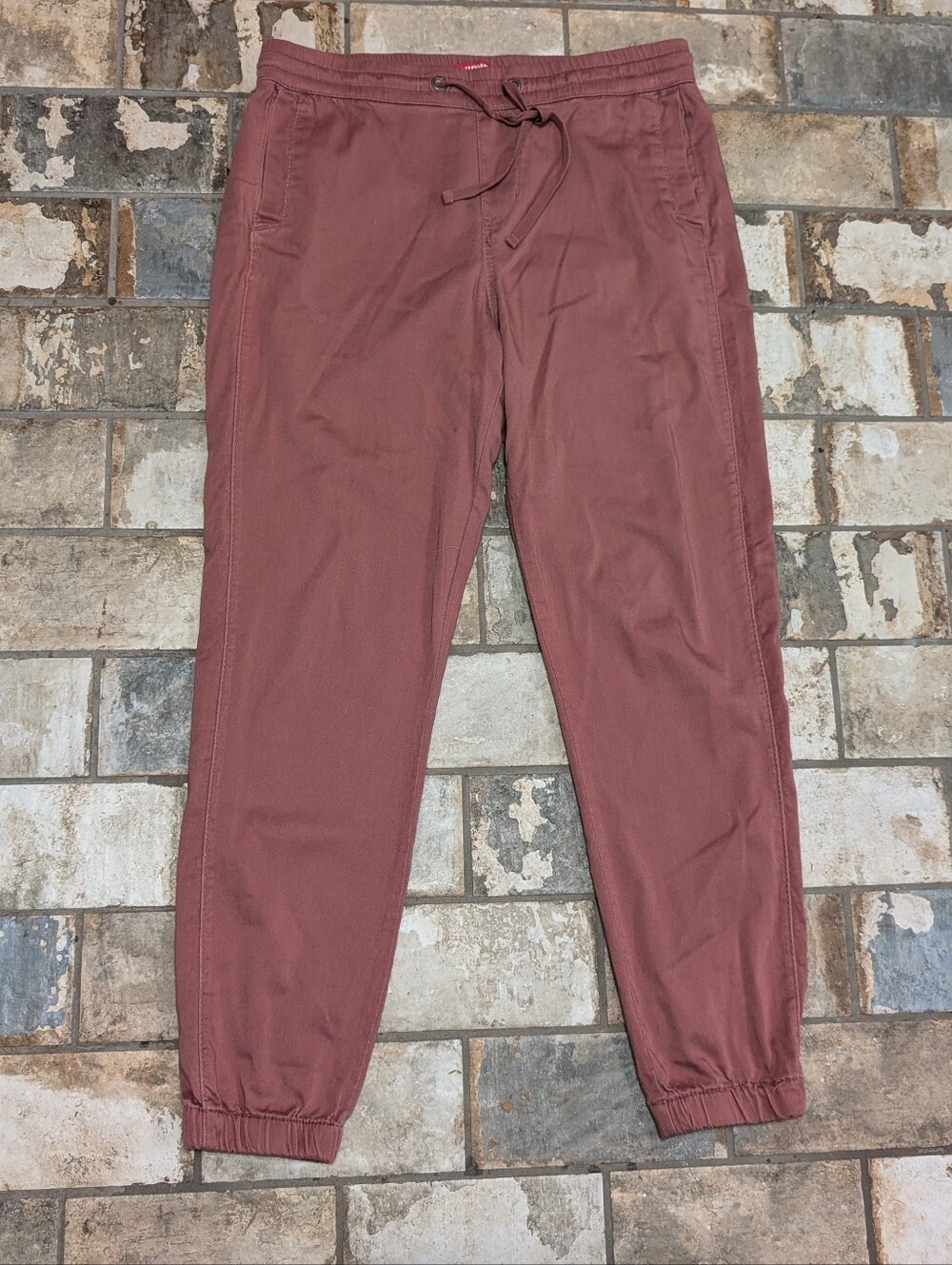 UNIONBAY Caylee Mauve Dusty Rose Relaxed Jogger Pants - Women's Size Large